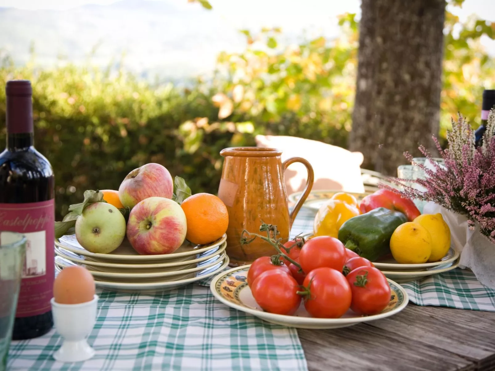 Wohnung in einer alten Villa mit Schwimmbad-Buiten