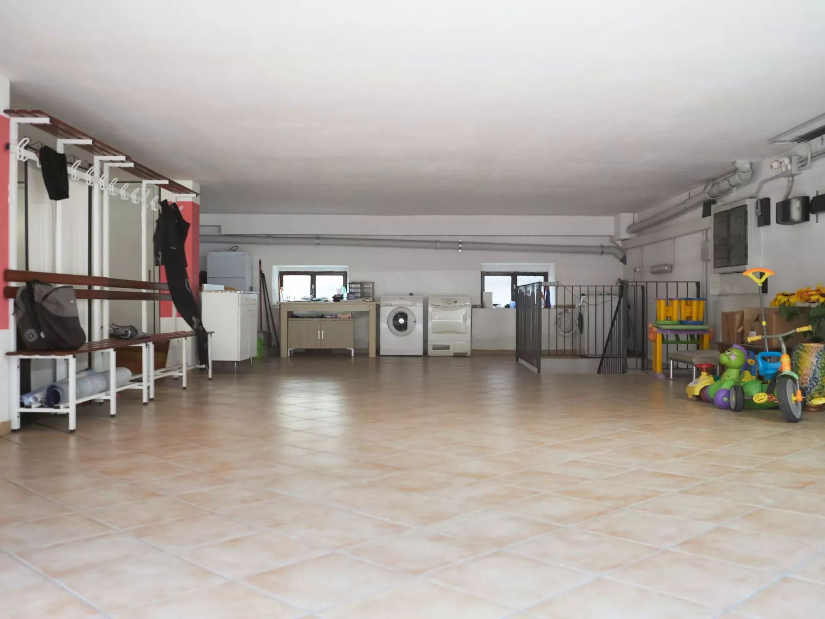 Superior-Dachgeschosszimmer mit großem Balkon BV4-Binnen