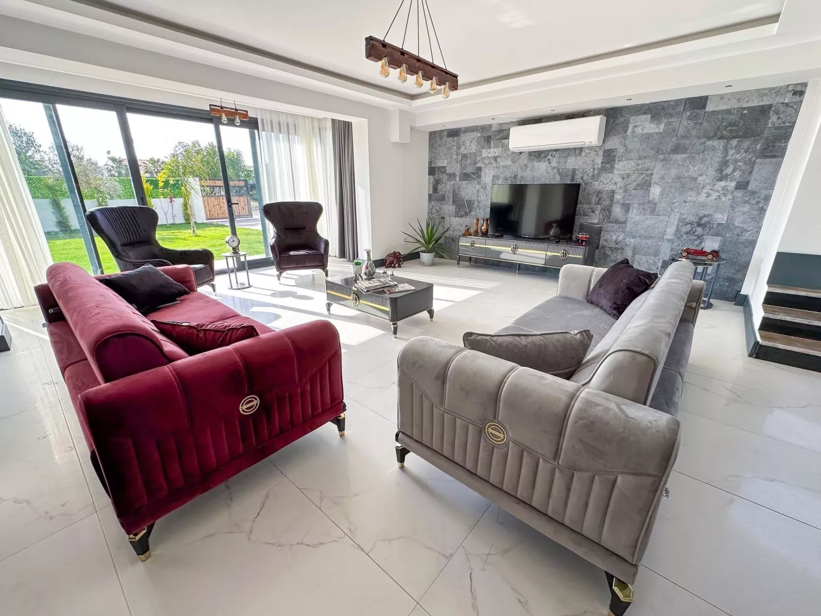 Luxuriöse Villa "Galaxy V3", 300 Meter vom Meer-Binnen