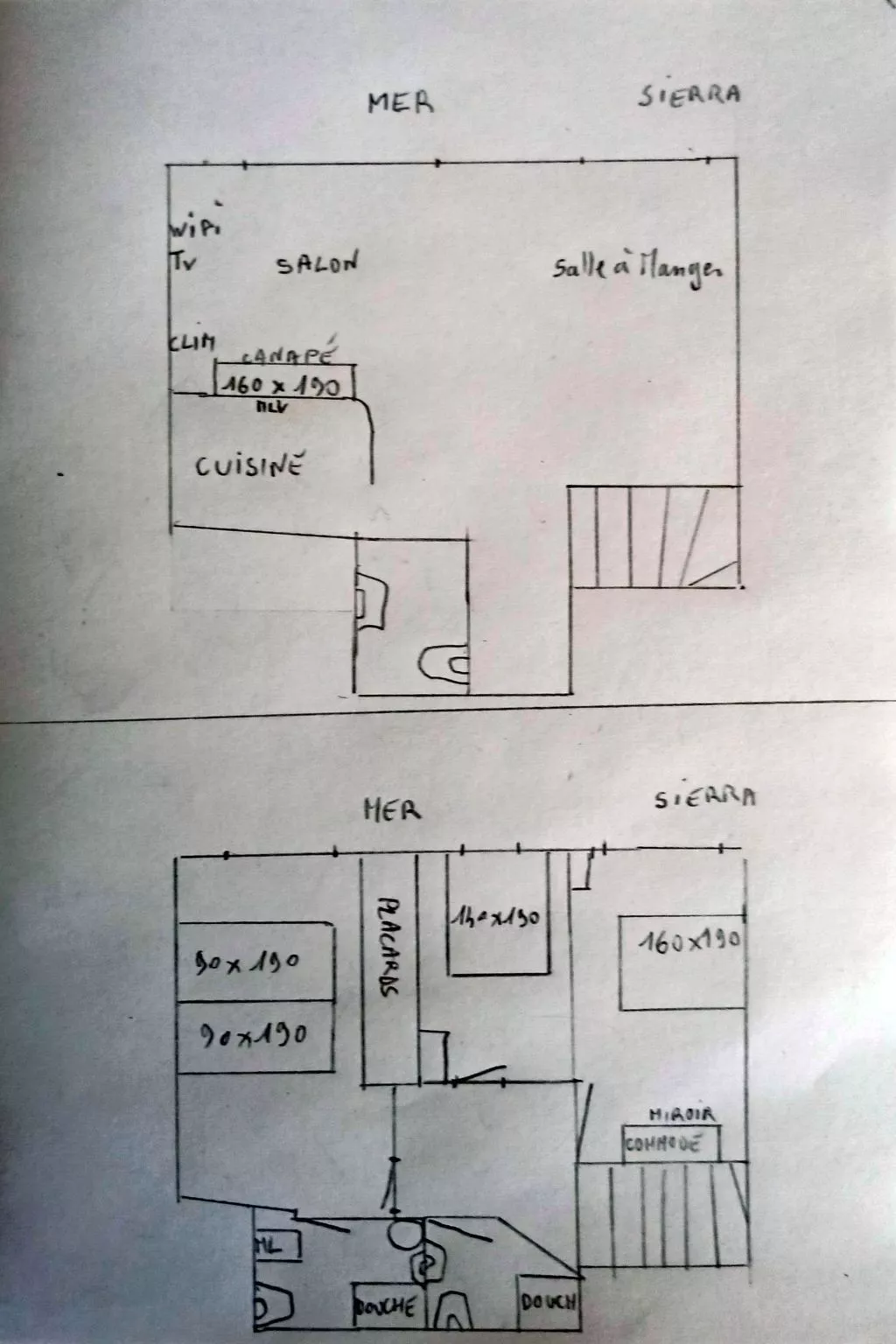 Duplex 90m2 Meerblick ruhig 10' zu Fuß Meer Zentrum - Image-tags.info