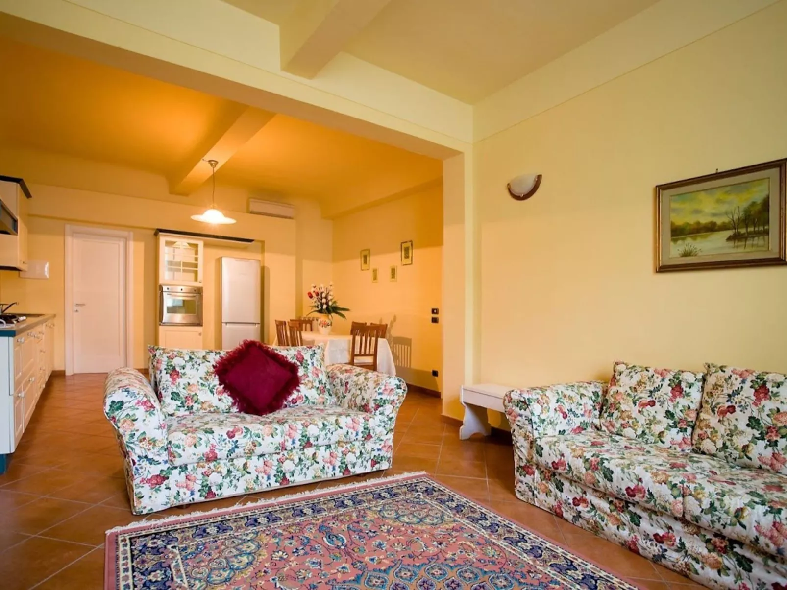 Wohnung 'San Firenze' mit Waschmaschine-Binnen