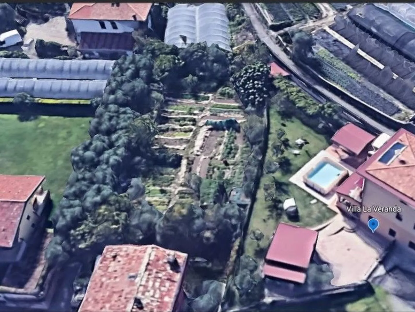 Appto. "Villa La Veranda" mit Garten und Pool-Buiten