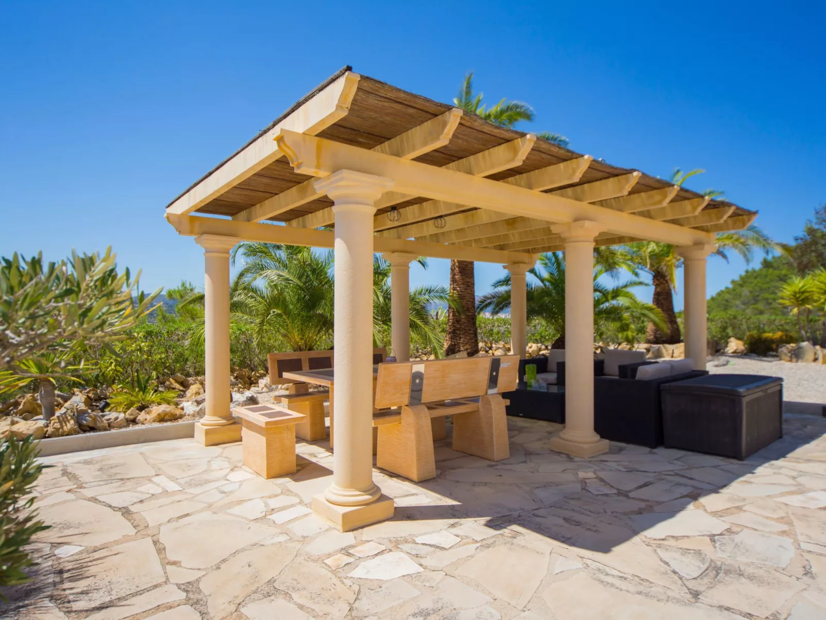 Villa "Mirador al Sur" mit privatem Pool - Buiten