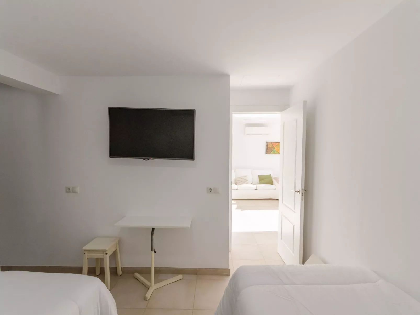 Terrassenwohnung mit zwei Schlafzimmern am Strand-Binnen