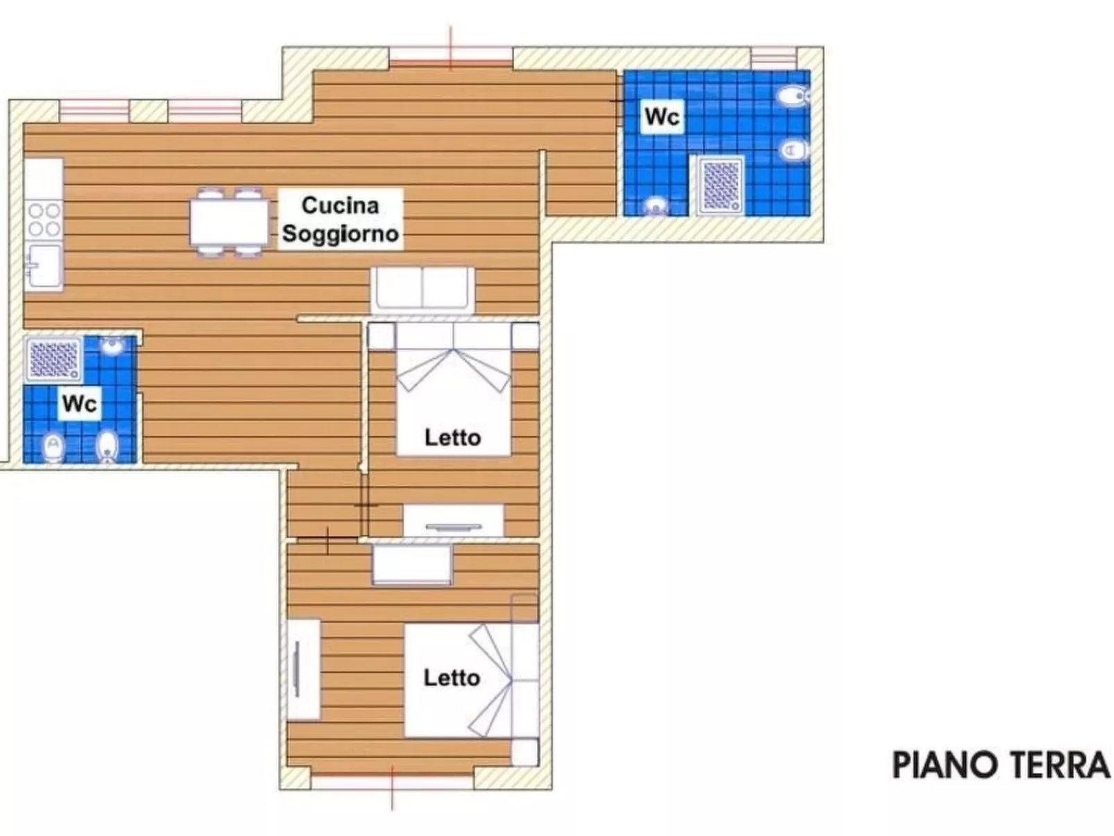 Villa Carlino Holiday-Binnen