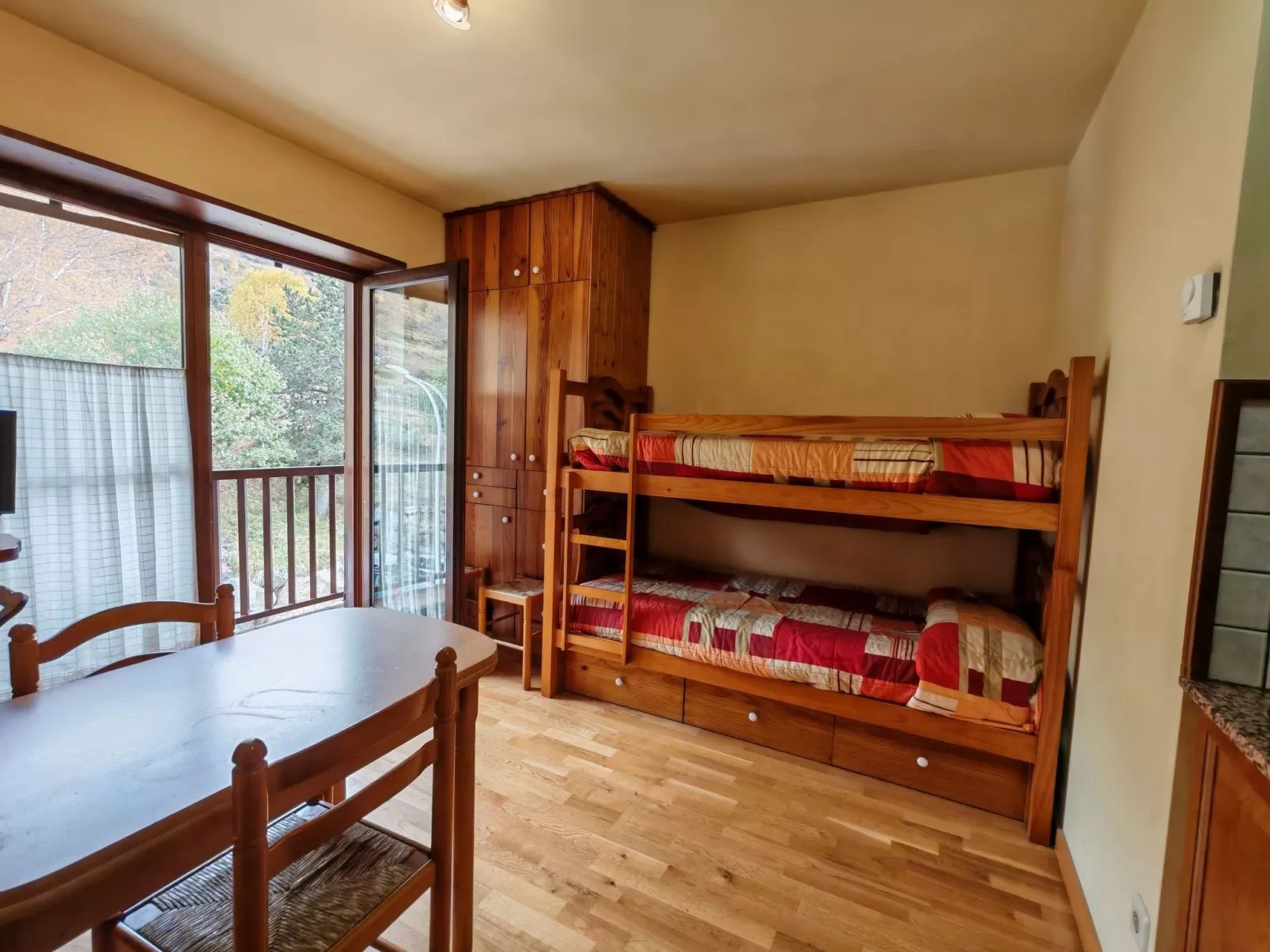 Studio mit Balkon und Licht Erta 11 Vall de Boí-Binnen