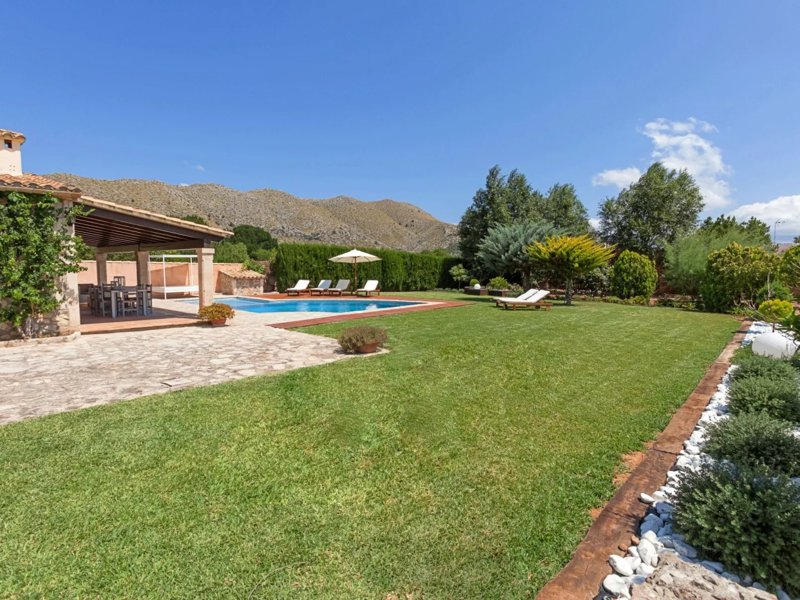 Ferienvilla "Benvingut-Buiten