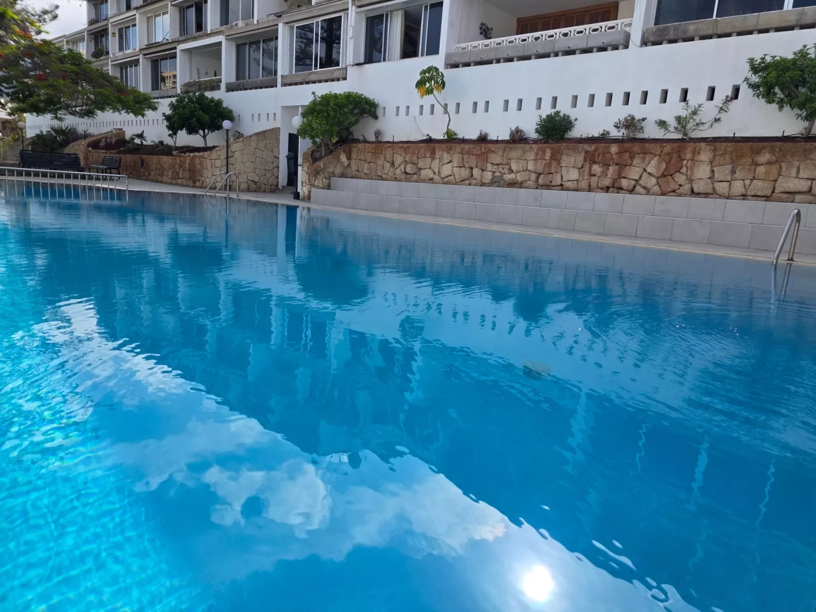 Jacaranda am Meer-Buiten
