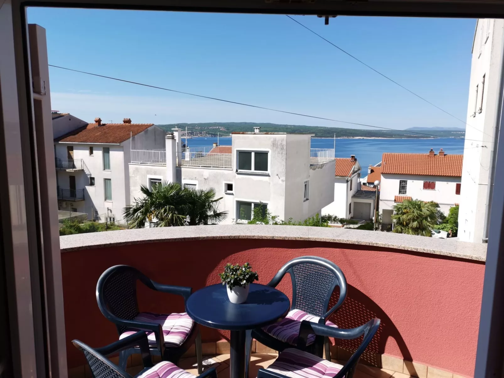 Wohnung in Crikvenica mit Balkon-Buiten