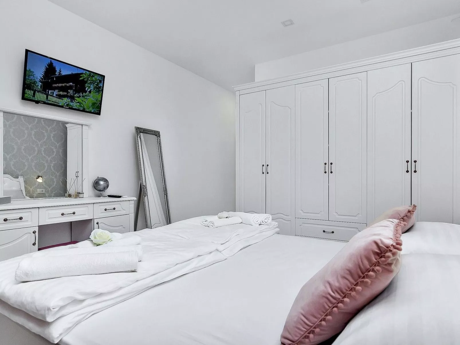 In Makarska mit Schöner Terrasse-Binnen