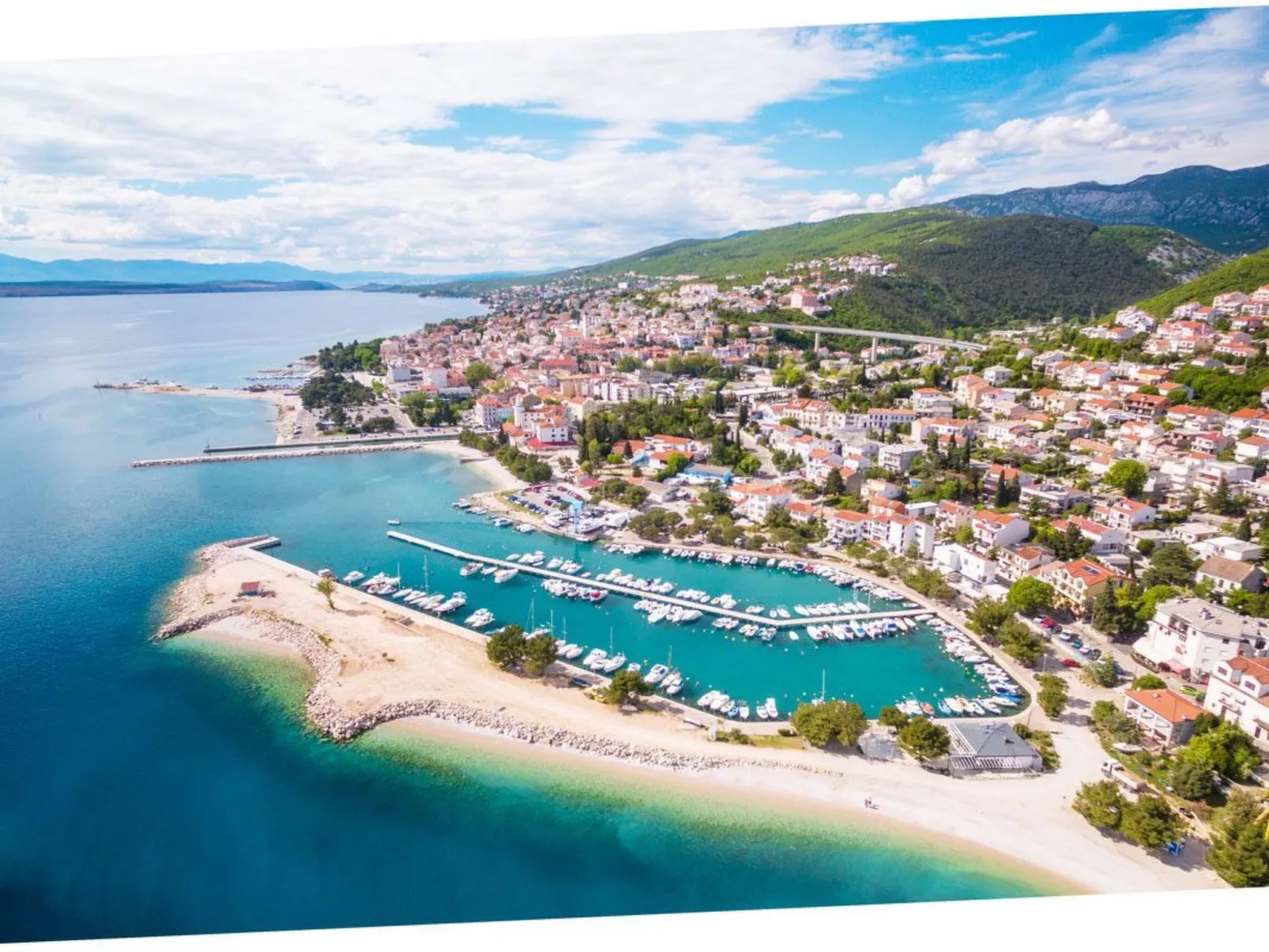 Studio-Wohnung in Crikvenica-Buiten