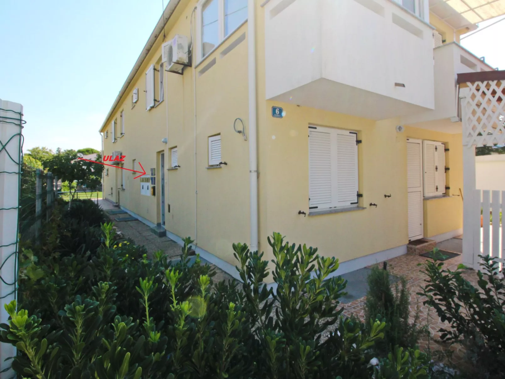 Wohnung in Baška mit Eigenem Balkon-Buiten