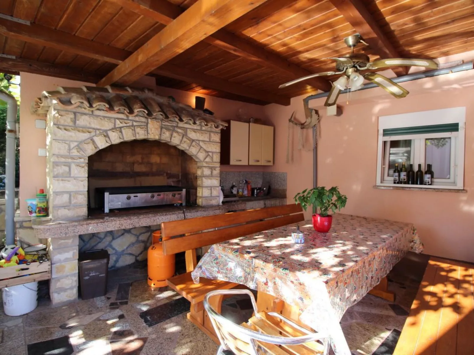 Wohnung in Baška mit Eigenem Balkon-Buiten