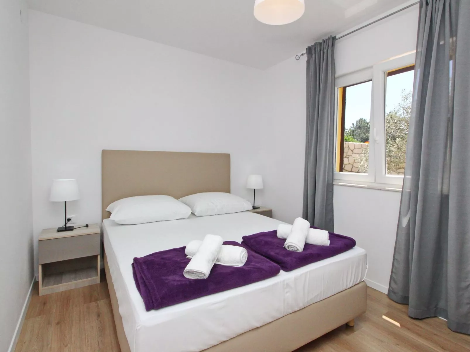 Gemütliche Ferienwohnung in Baška mit Eigenem Balkon - Binnen