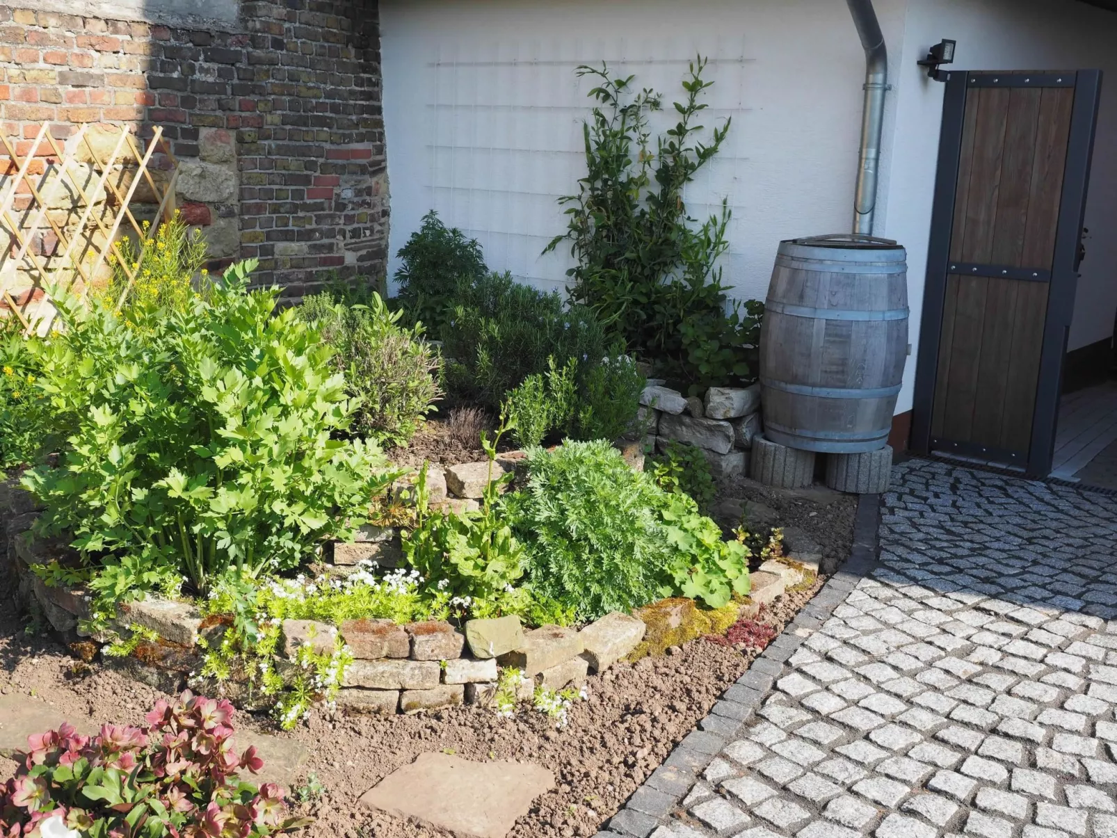 Hochwertige Ferienwohnung mit Terrasse und Garten-Buiten