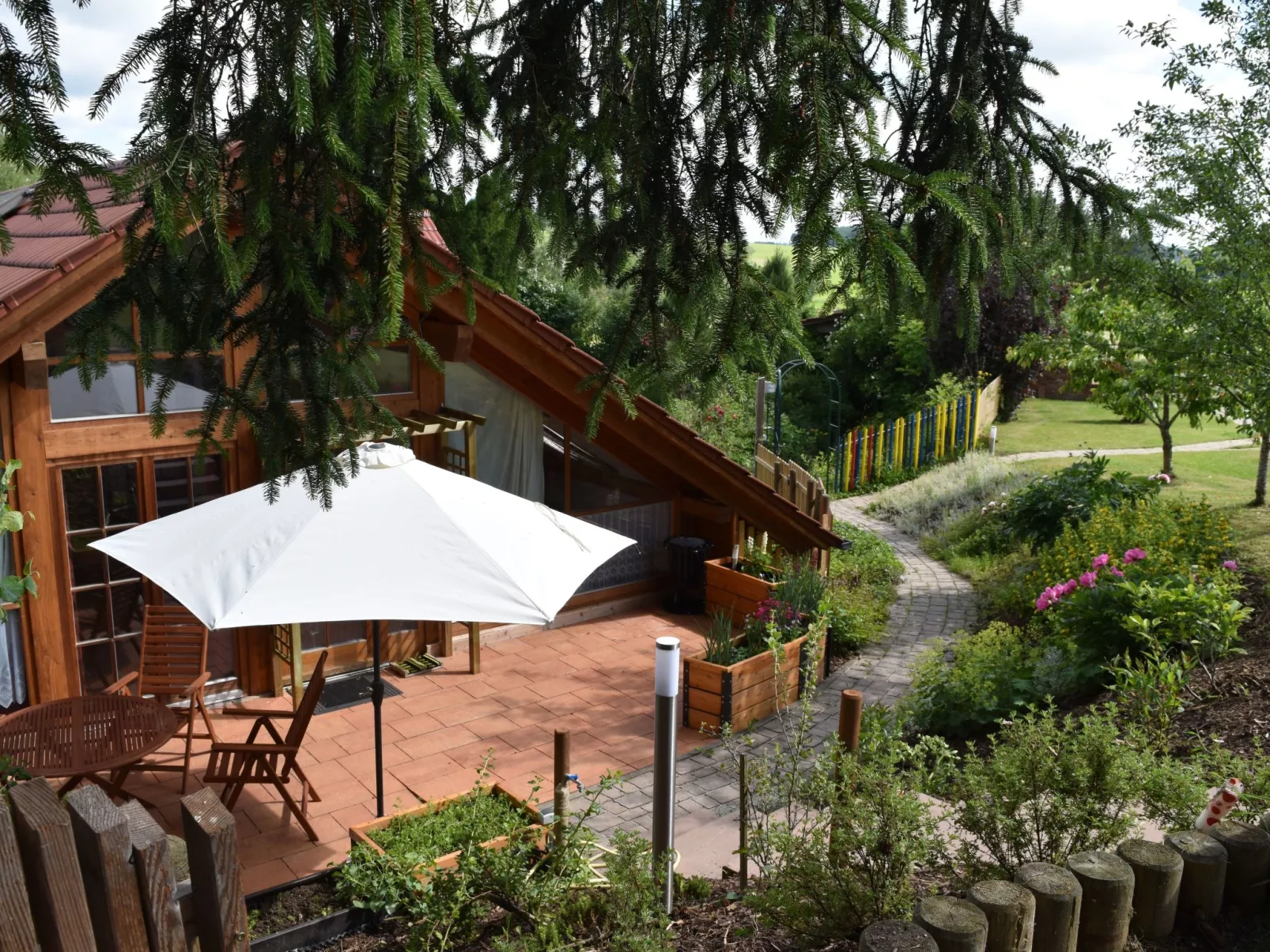 "Haus in der Einöde"-Buiten