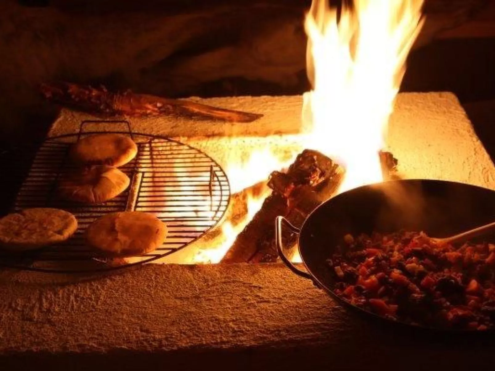 Charmantes Blockhaus, Sauna und Kamin-Buiten