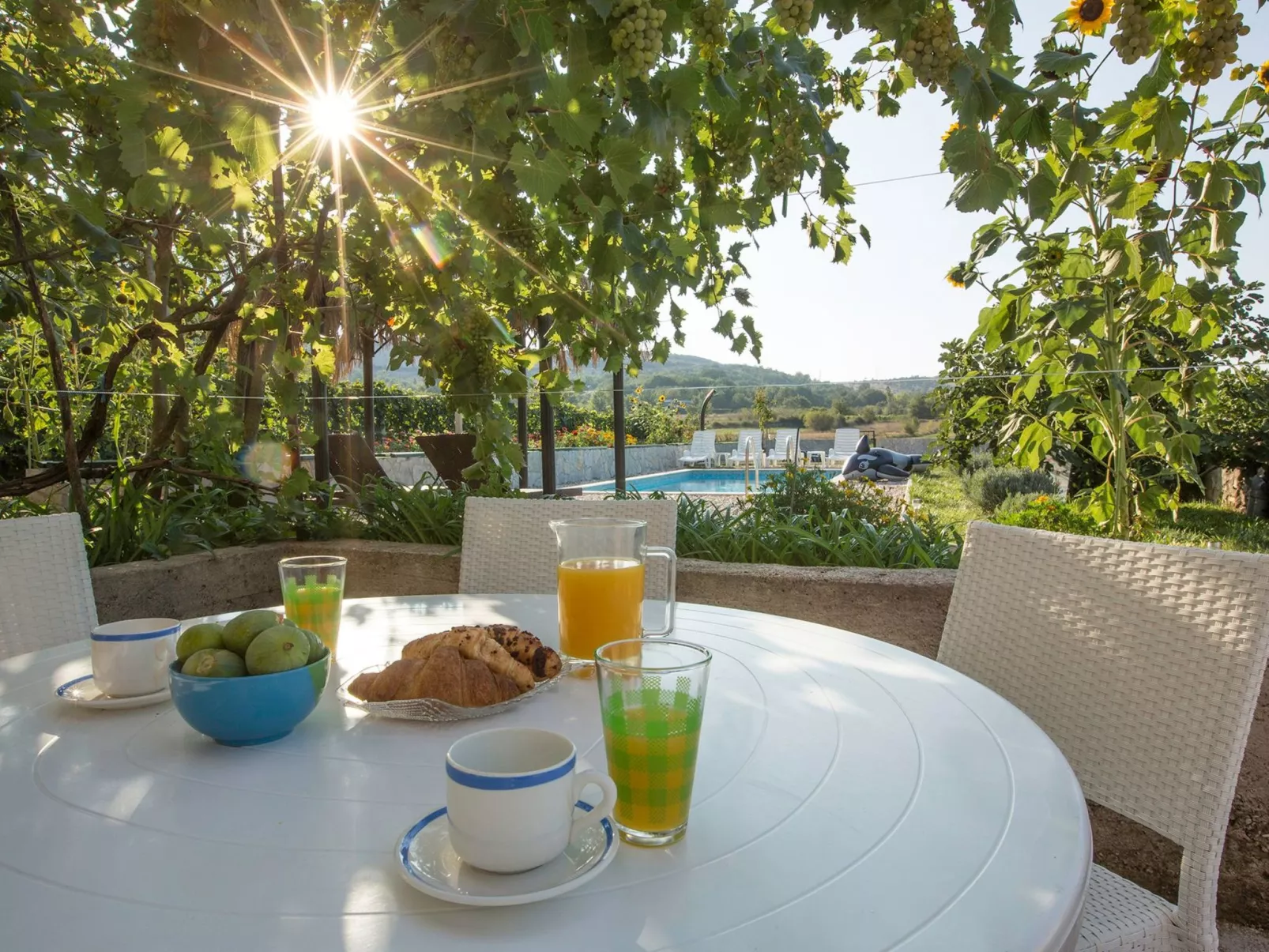 Villa "Sonnenblume" mit eigenem Garten und Grill-Buiten