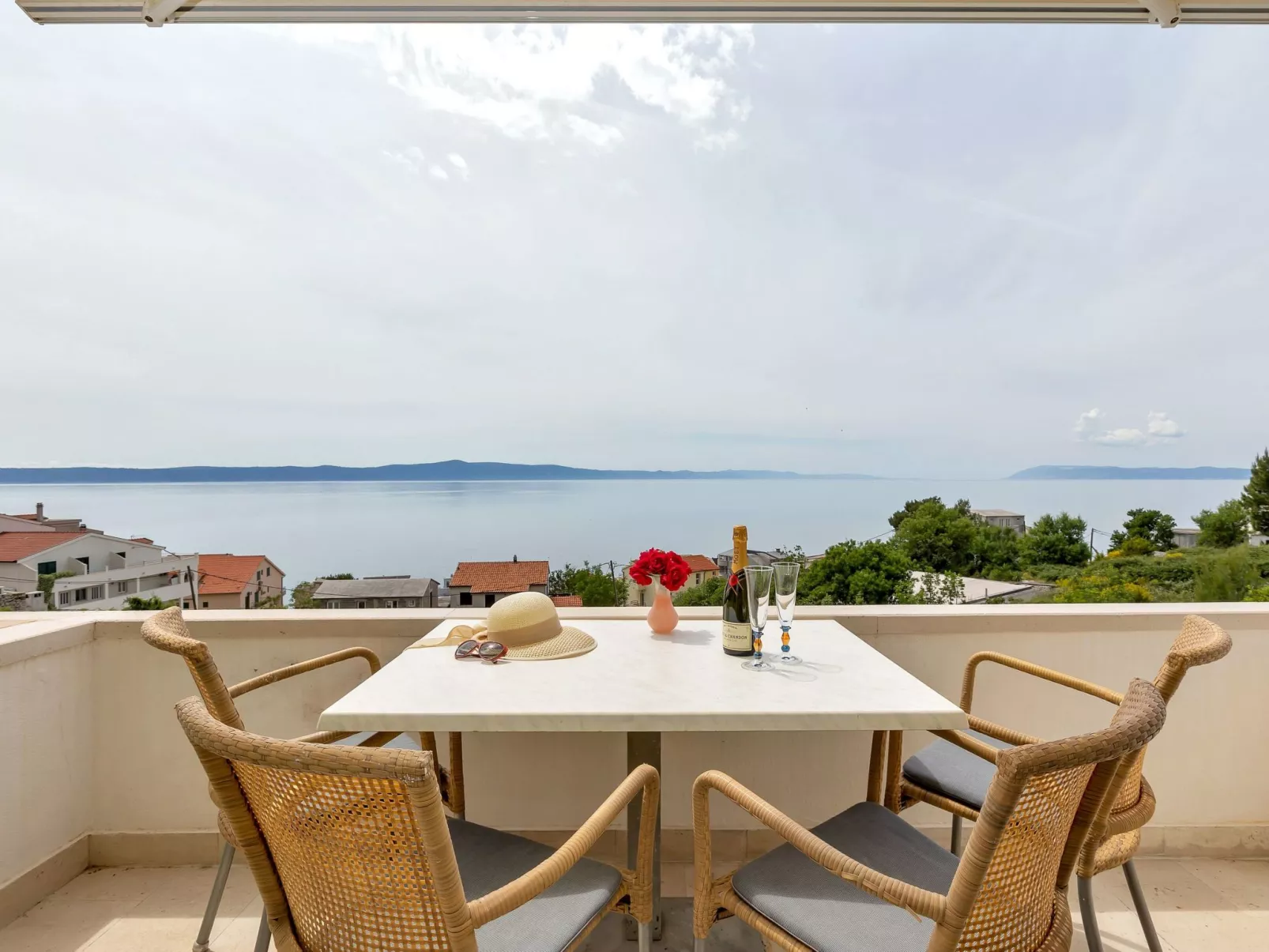 Wohnung in Drašnice mit Schönem Garten-Buiten