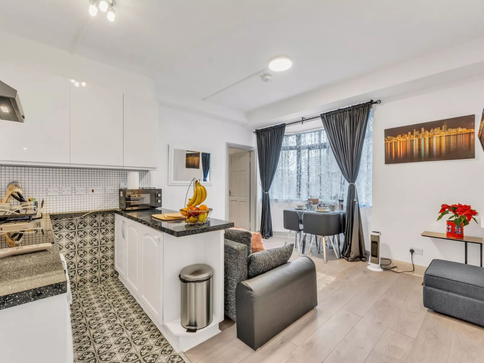 Zentrum von London Marble Arch Oxford Street Hyde Park-Binnen