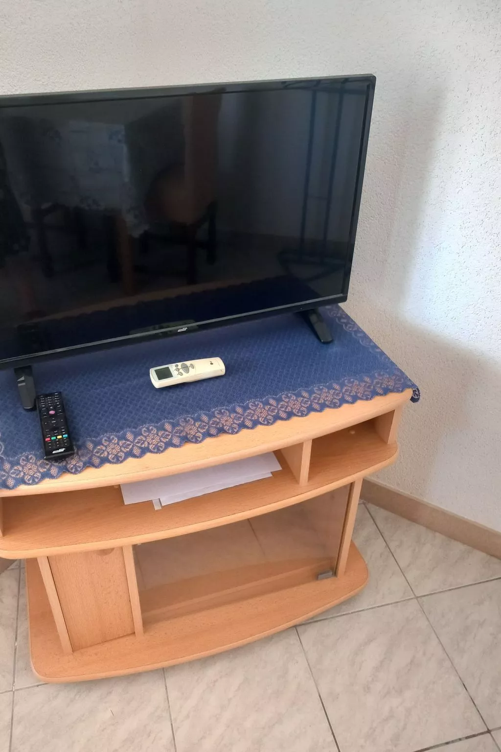 "Blue Apartment" am Strand-Binnen