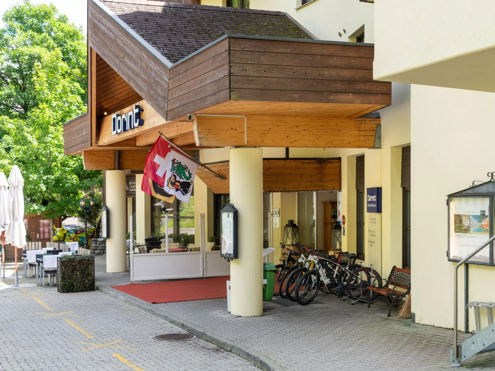 Wohnung Edelweiss direkt in 4 Sterne Hotel-Buiten