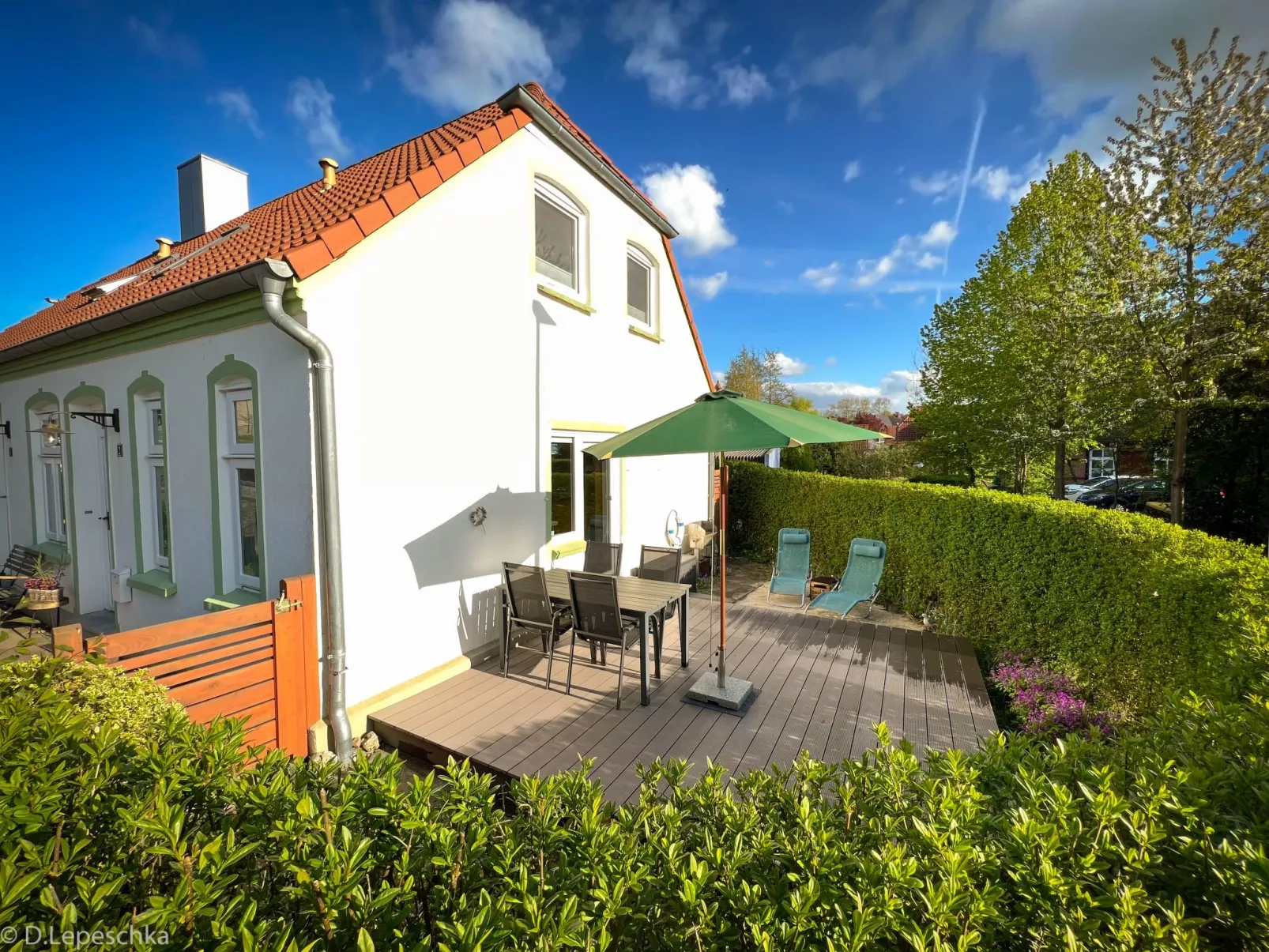 In Lutterbek mit Kleinem Garten-Buiten