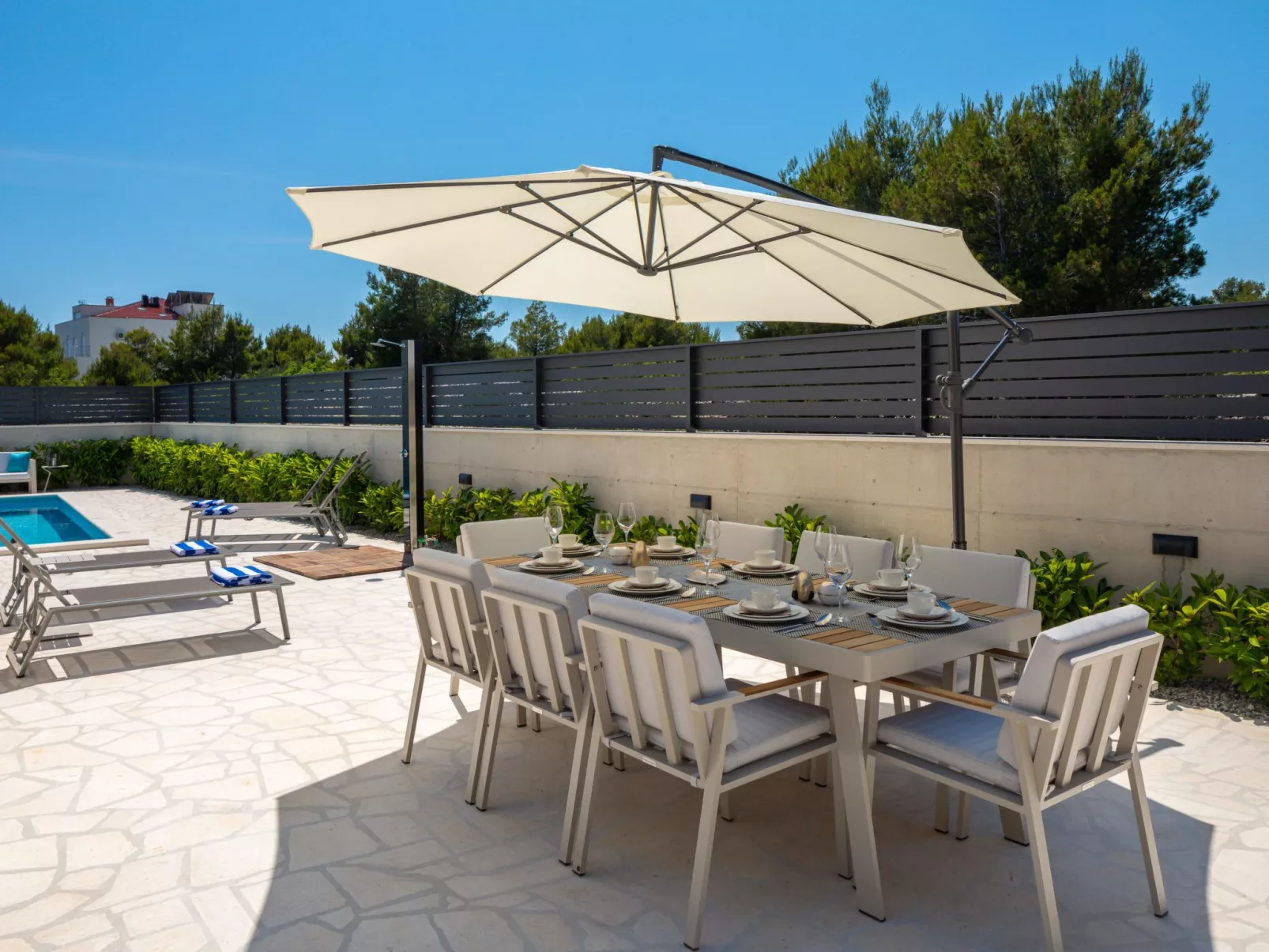 Villa Luka in der Stadt Srima-Buiten