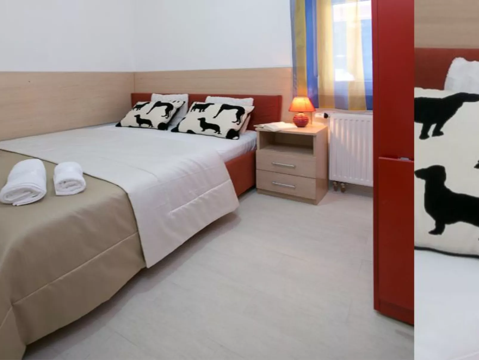 Mélanie im Erdgeschoss einer Villa in Strandnähe-Binnen