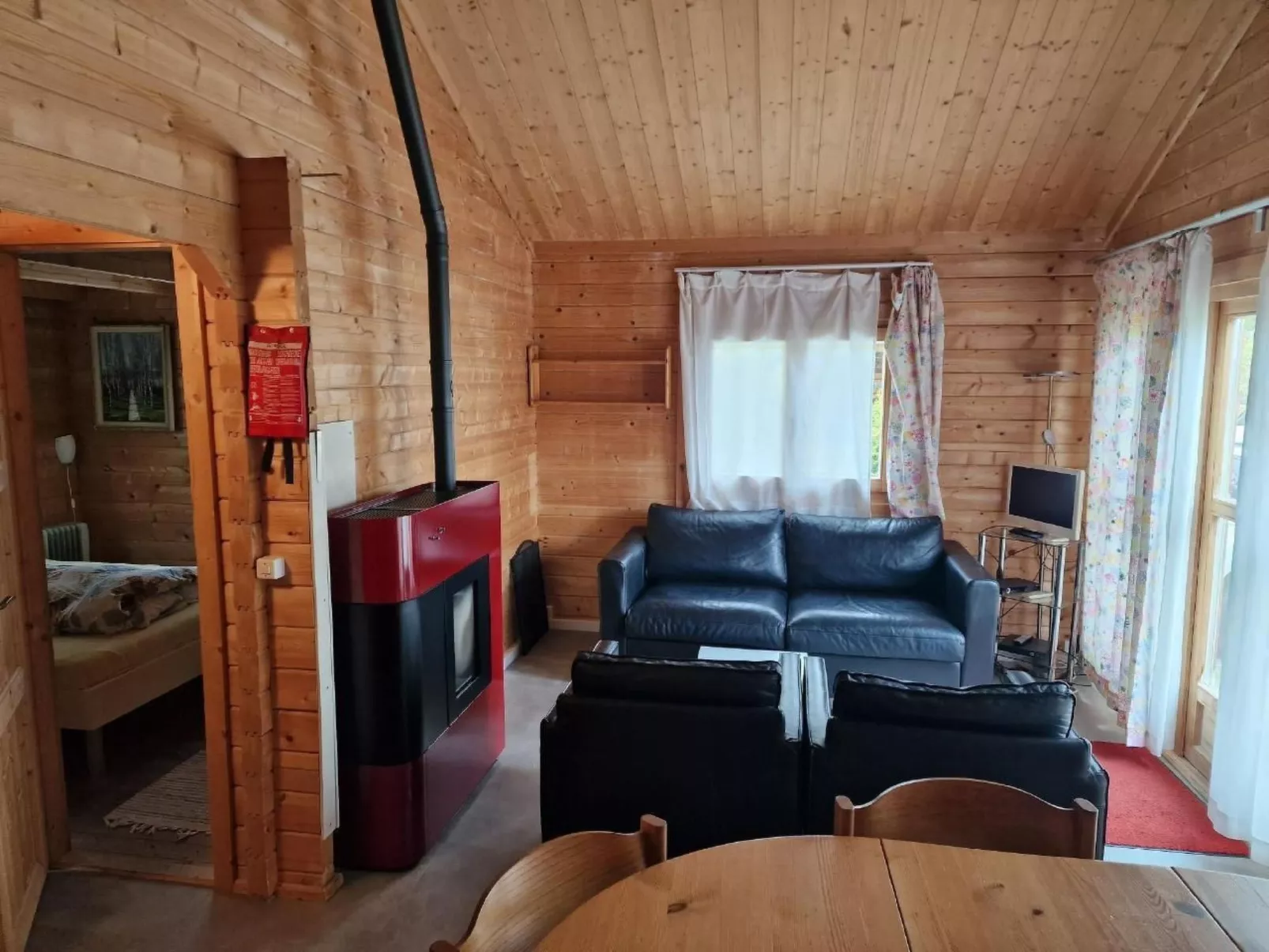 Chalet/ Blockhaus auf Camping-Binnen