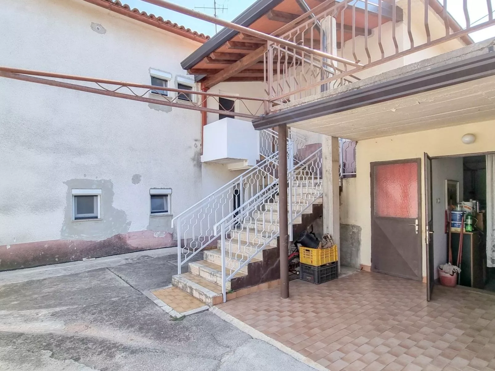 Apartment mit Meerblick für 4 Personen-Buiten