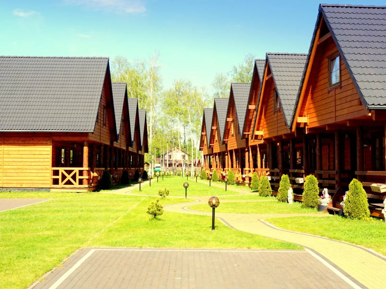 "Paradise Star2" mit eigener Terrasse-Buiten