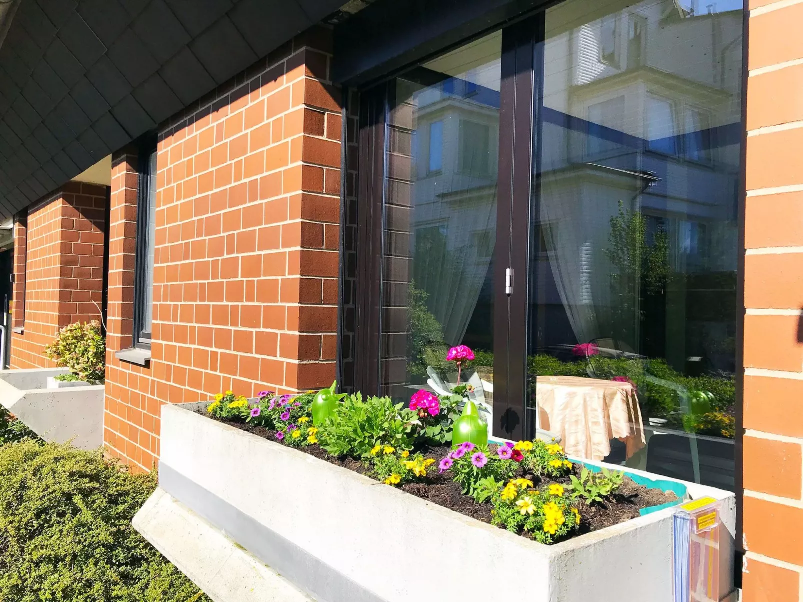 Fewo für 2 Personen mit Wintergarten-Buiten