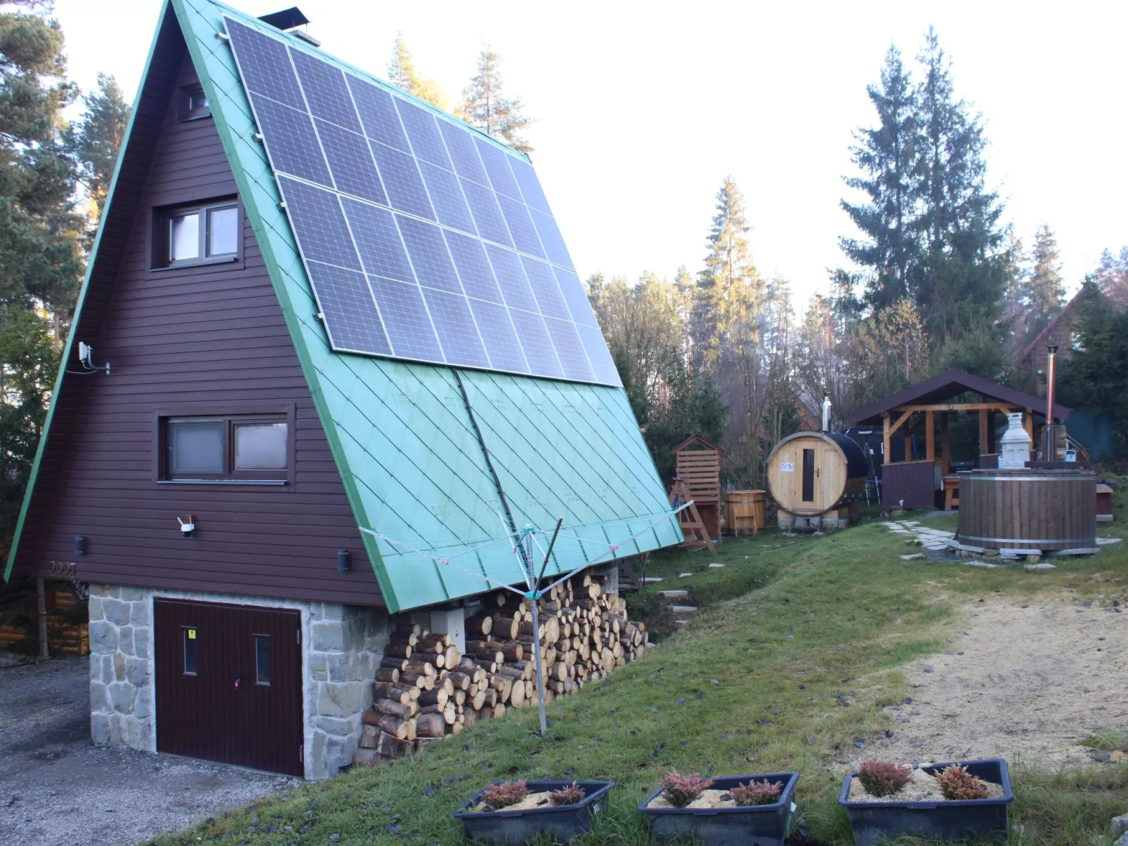Hütte in der Orava-Buiten