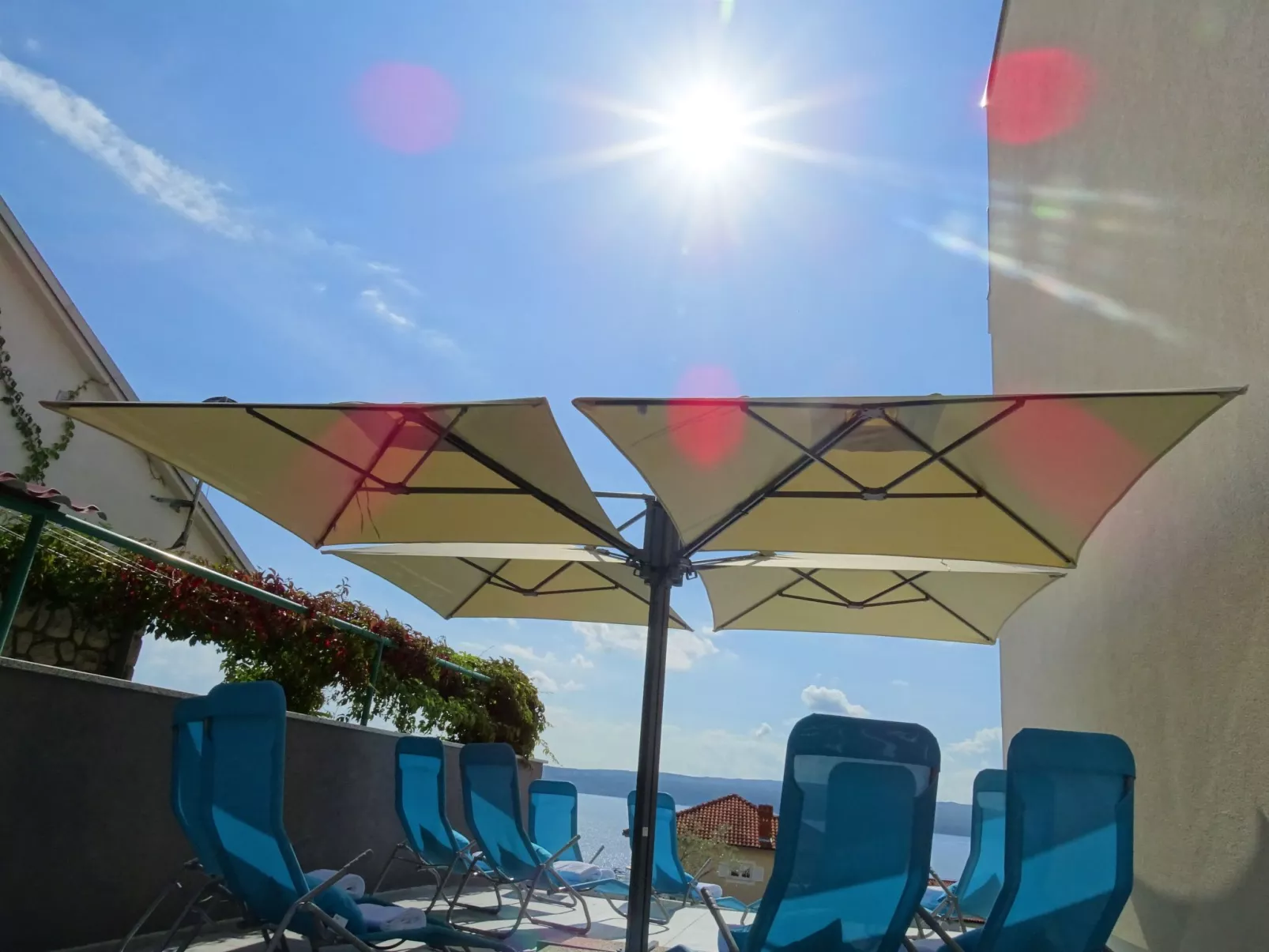 Wohnung "Veronique 2" mit Whirlpool-Buiten