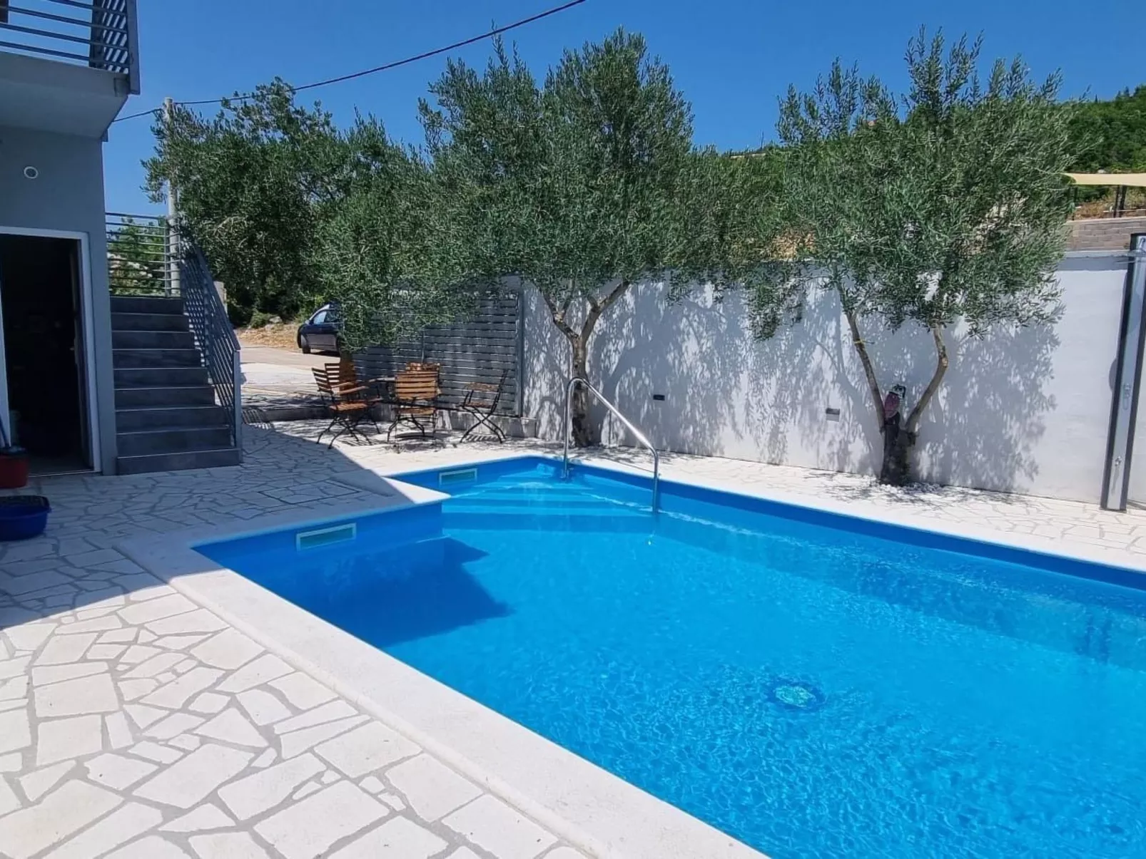 Villa mit beheiztem Pool mit Meerblick - TA Leut Agency-Buiten