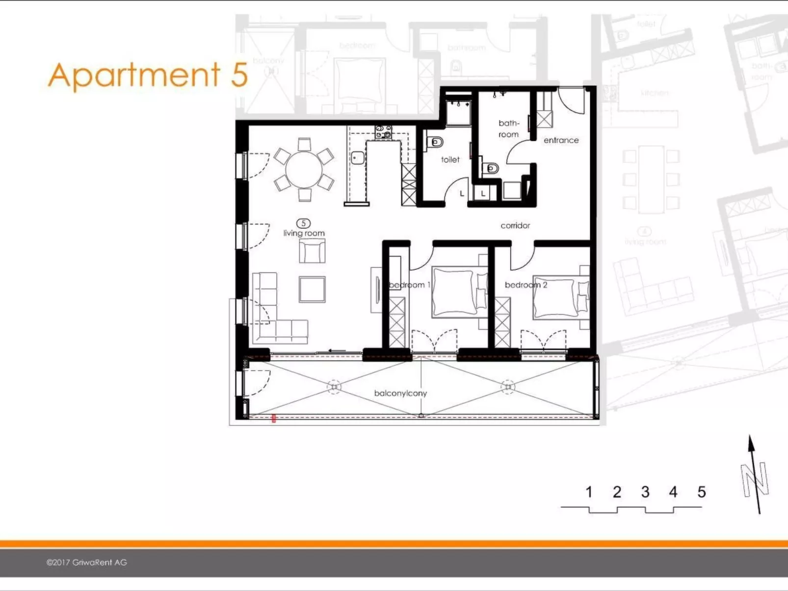 Apartment Alperose-Binnen