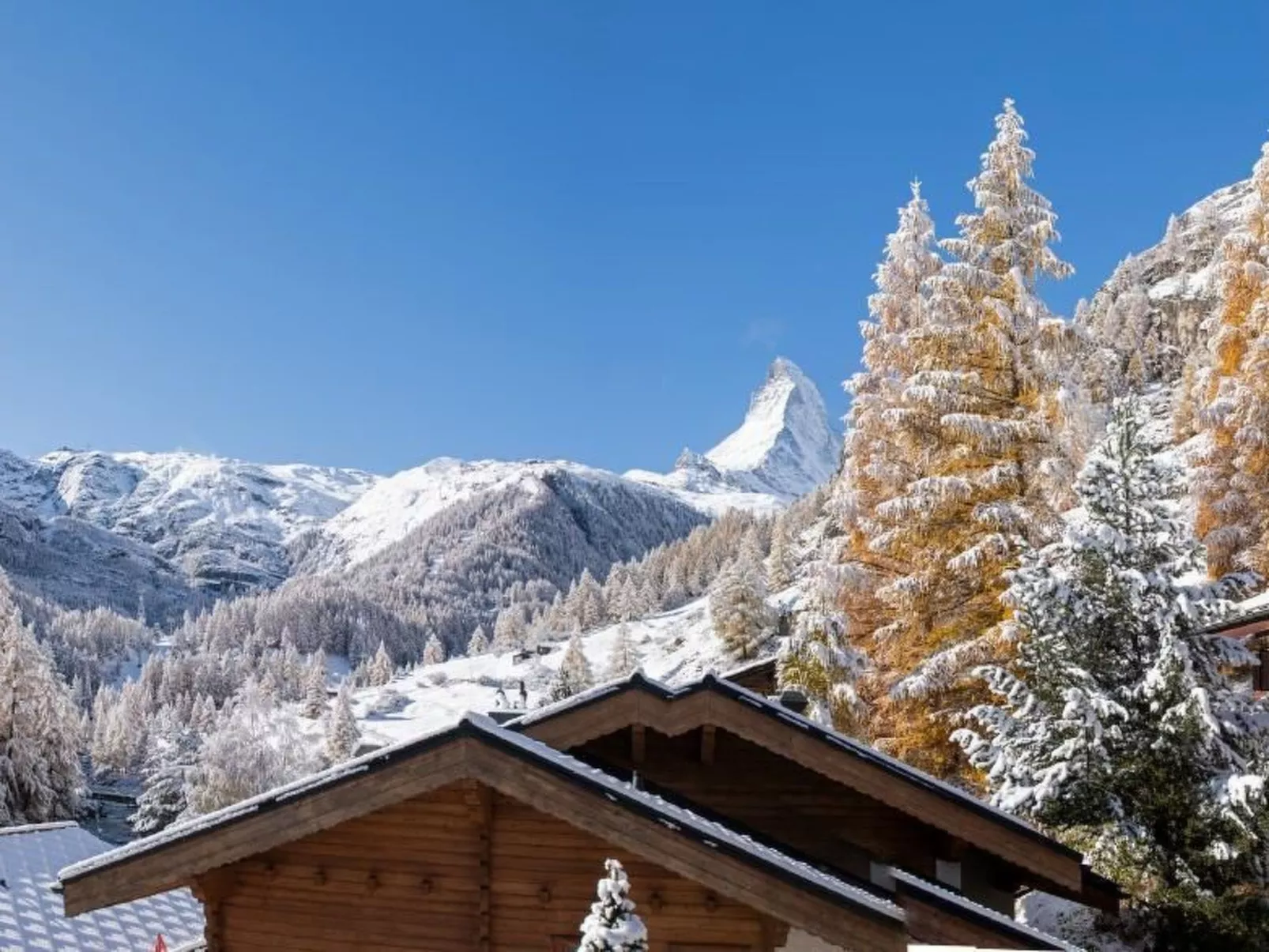 Penthouse Zen - Matterhornblick, 2 Min. vom Lift entfernt-Buiten