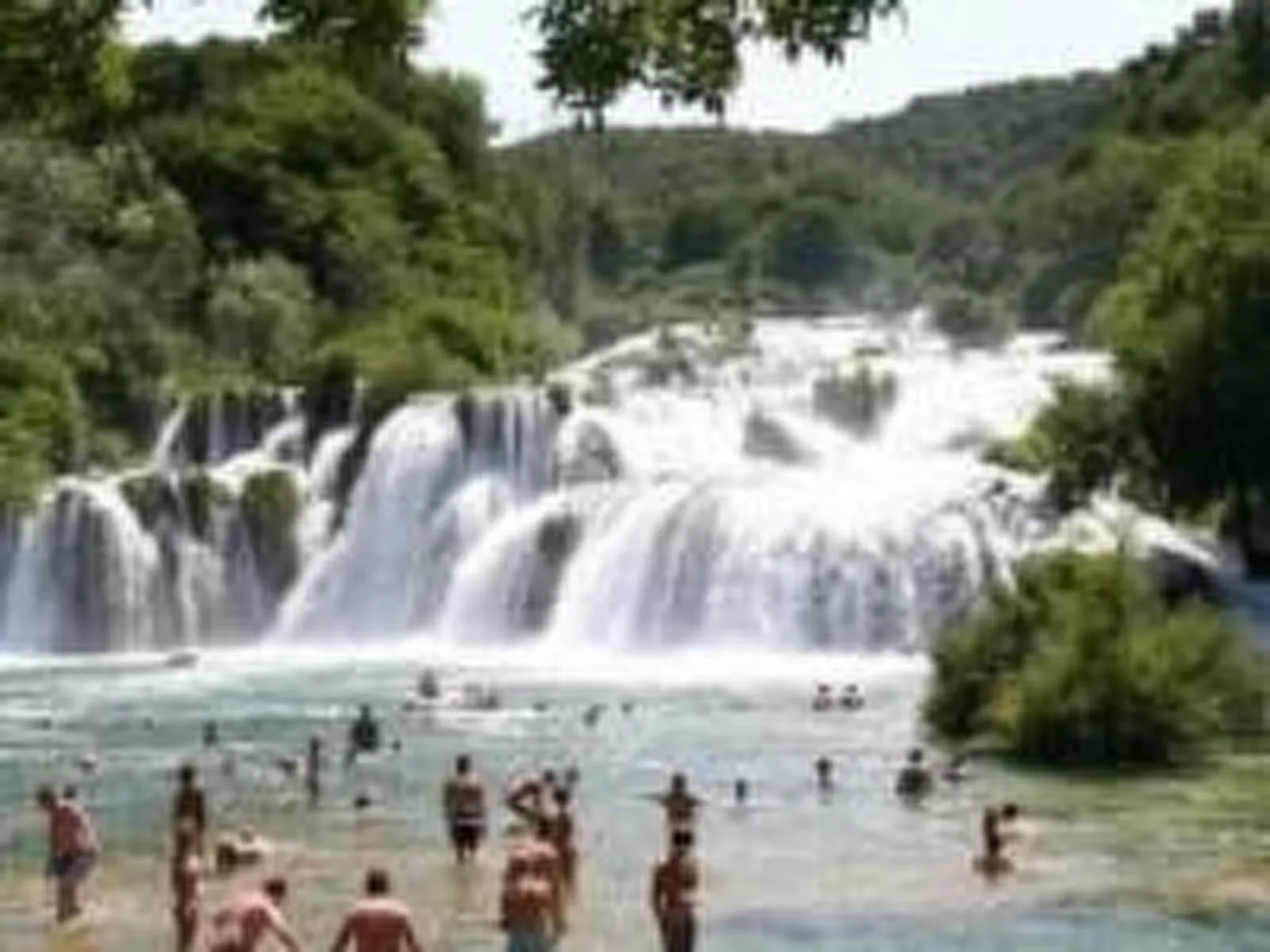 Für 5 Personen ca. 65 m&sup2; in Okrug Gornji, Adriaküste Kroatien (Kroatische-Buiten