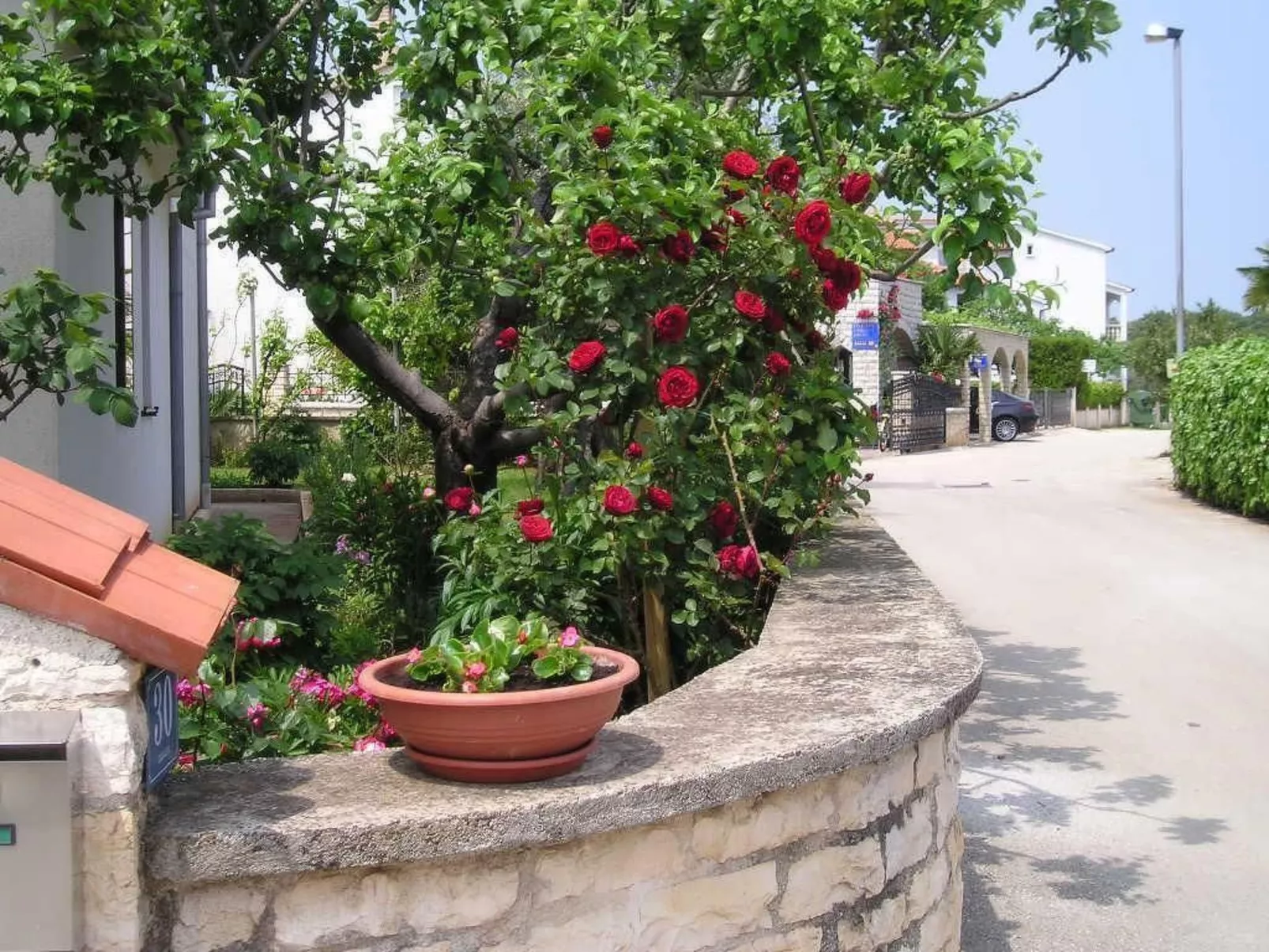 "Gemütlicher Garten" mit Terrasse-Buiten