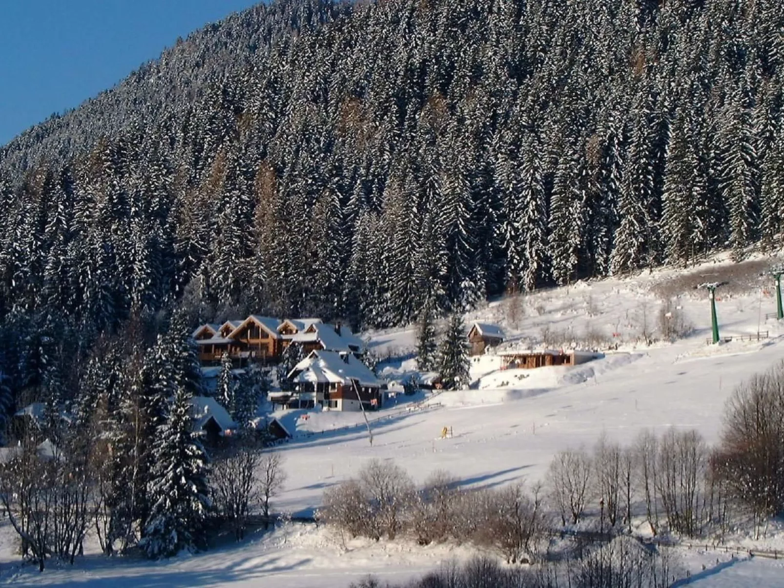 Einzigartiges Designer Log House "Chalet Caprea"-Buiten