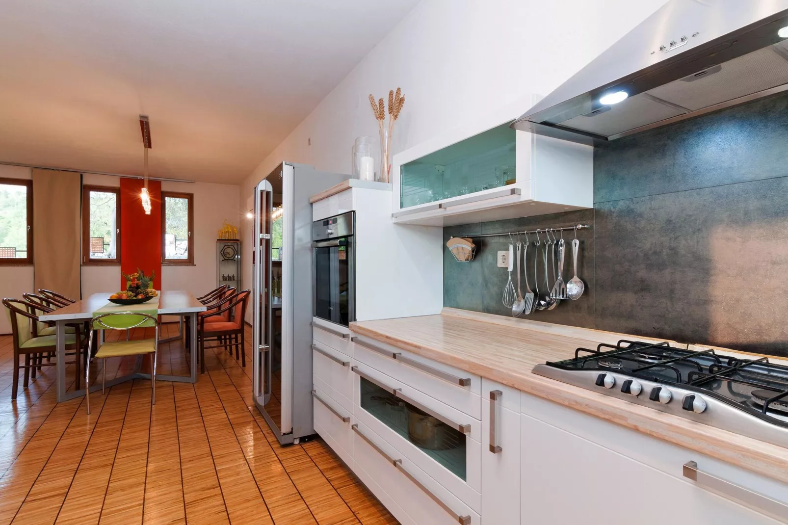 Villa Sunset View in Rovanjska mit Pool SD-162 FH ca 160 qm für 8 Pers-Keuken