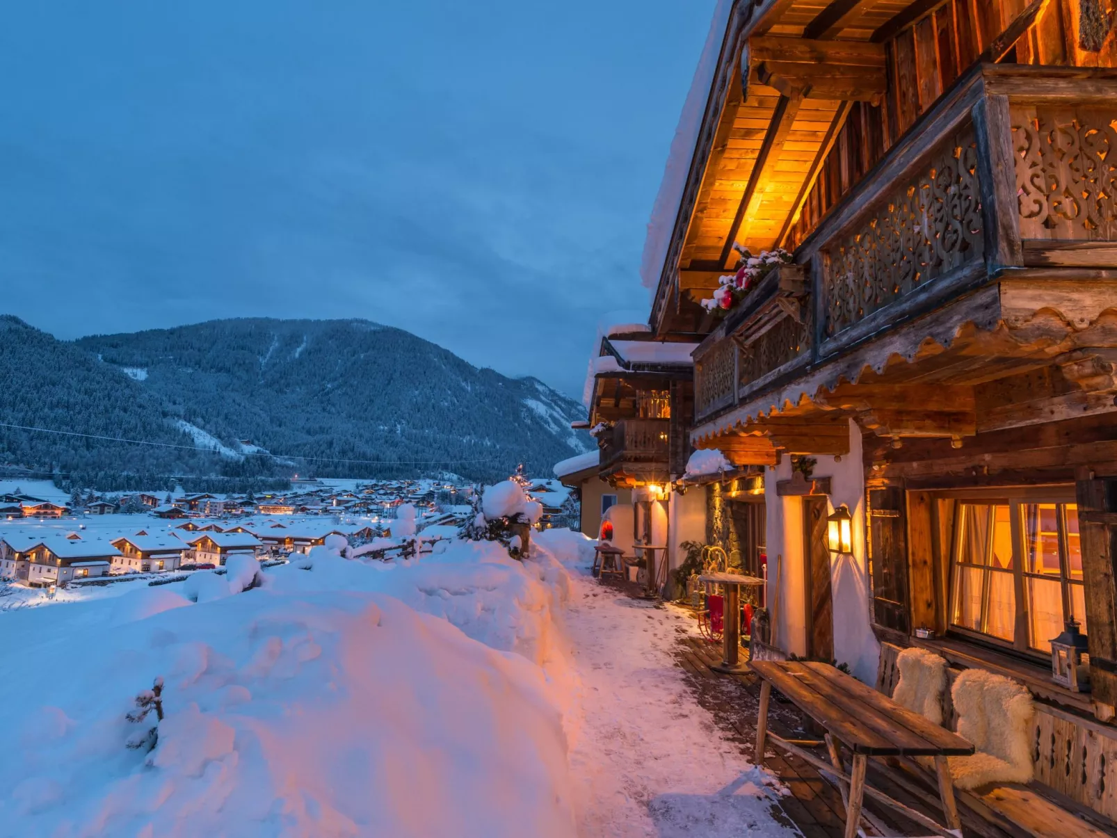 Im Almdorf in Flachau-Buiten
