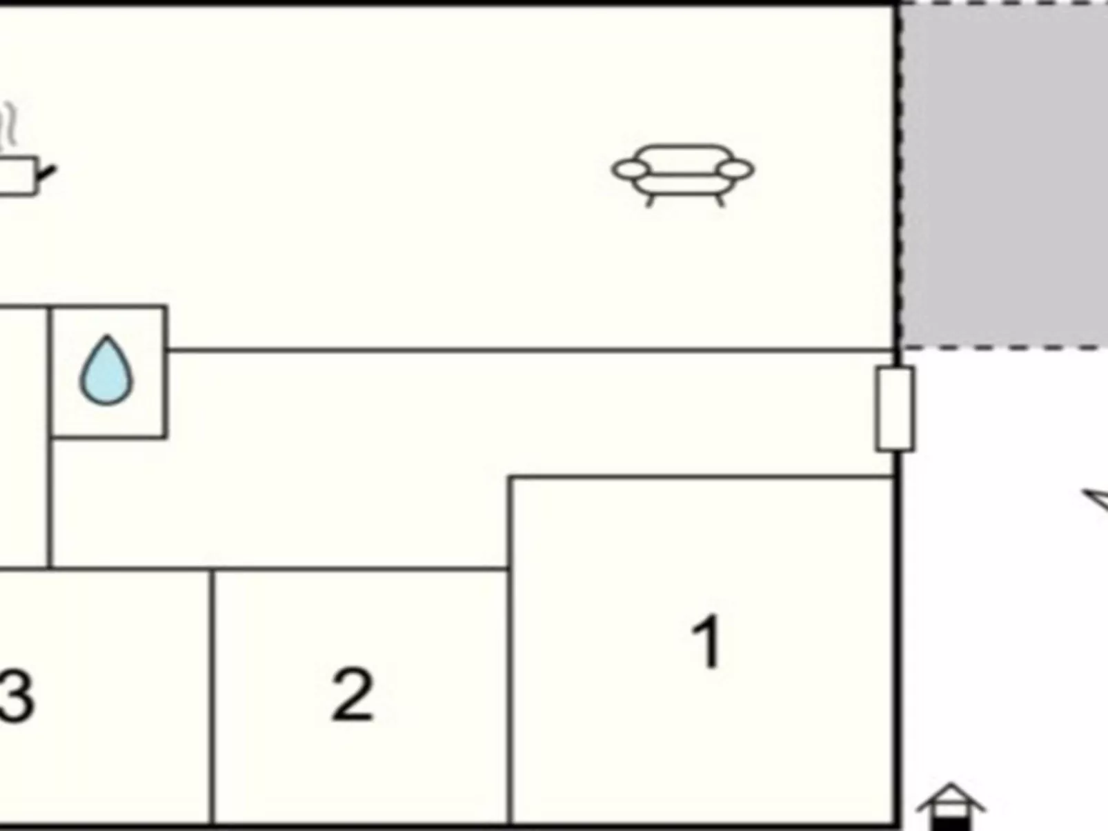 Wohnung Nora mit Terrasse - Agentur TA Leut-Binnen