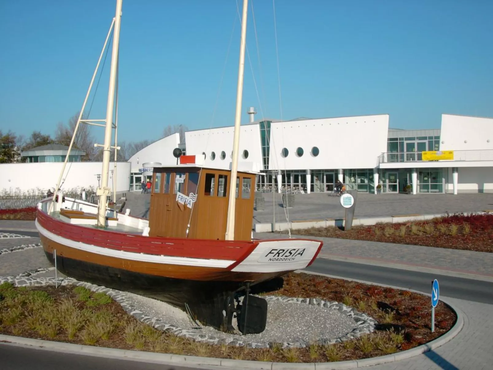 Wohnung in Norddeich direkt am Strand-Buiten