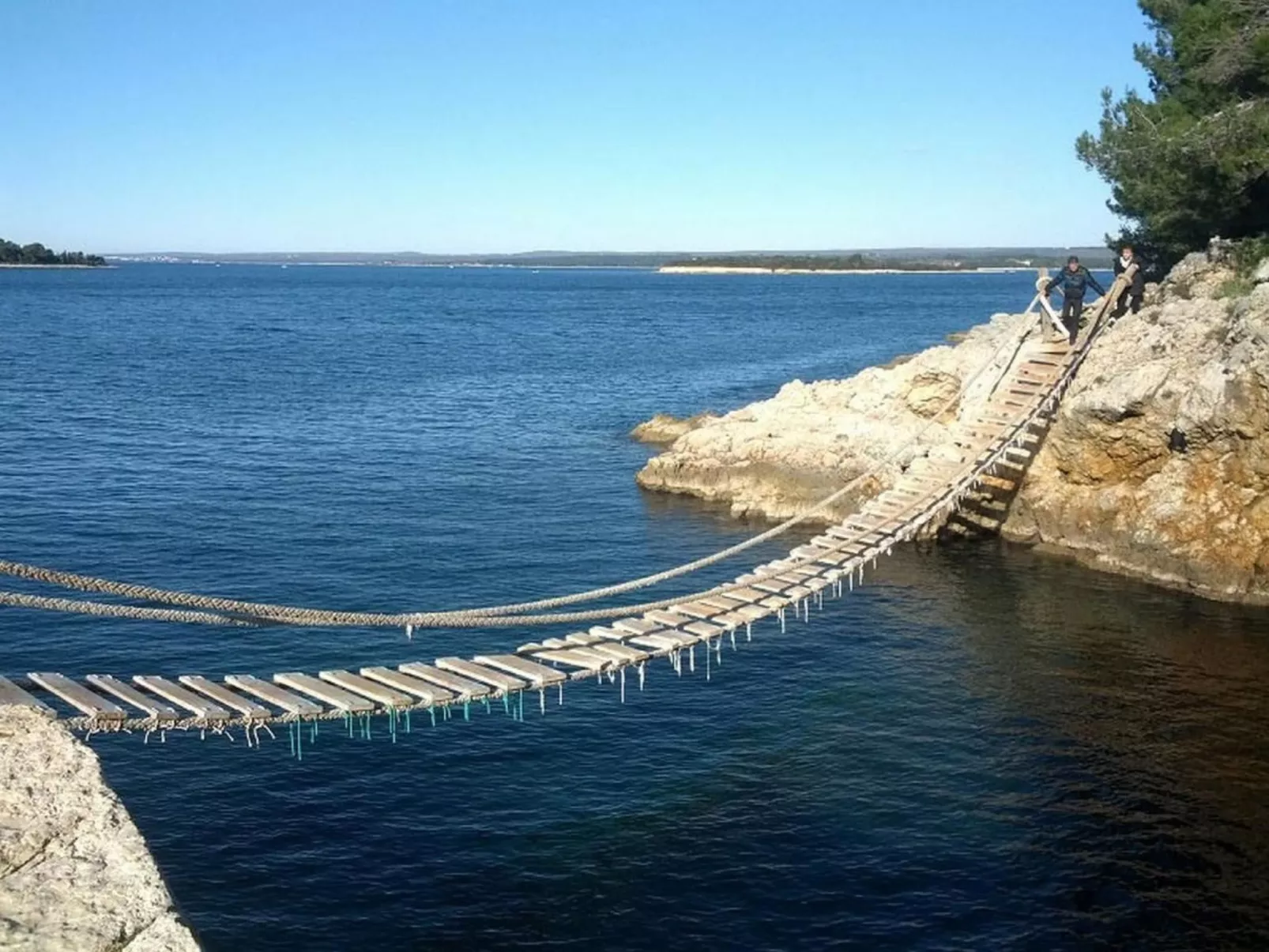 Studio-Apartment in Stinjan, 600 m vom Strand entfernt-Buiten