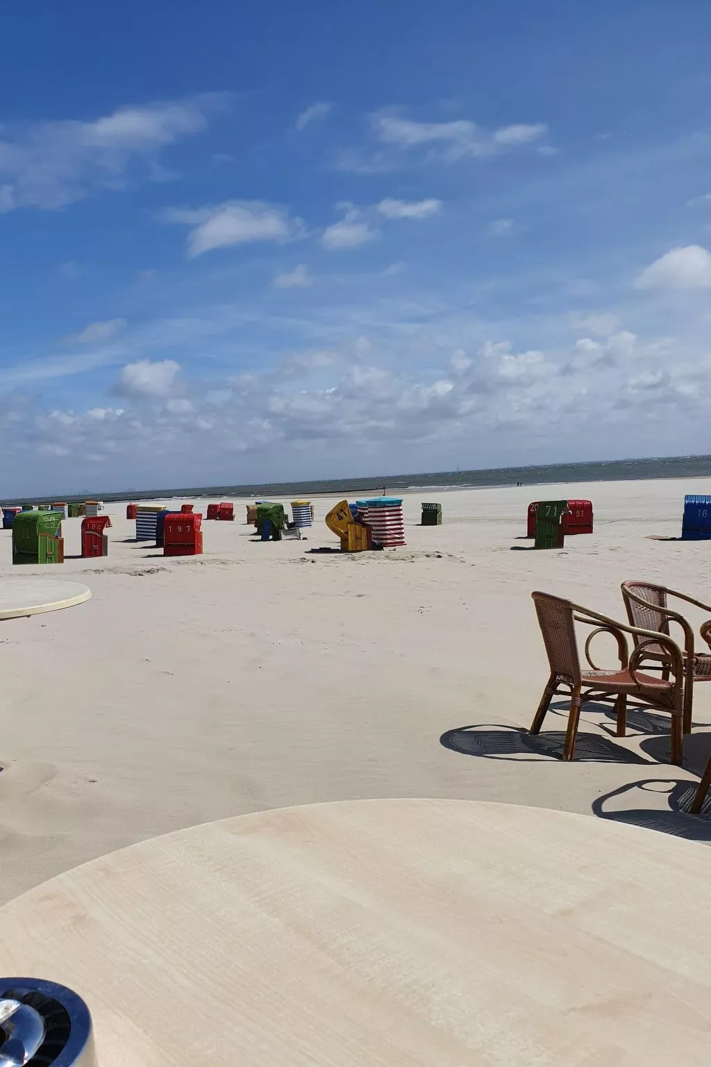 Apartment mit Terrasse am Südstrand-Buiten