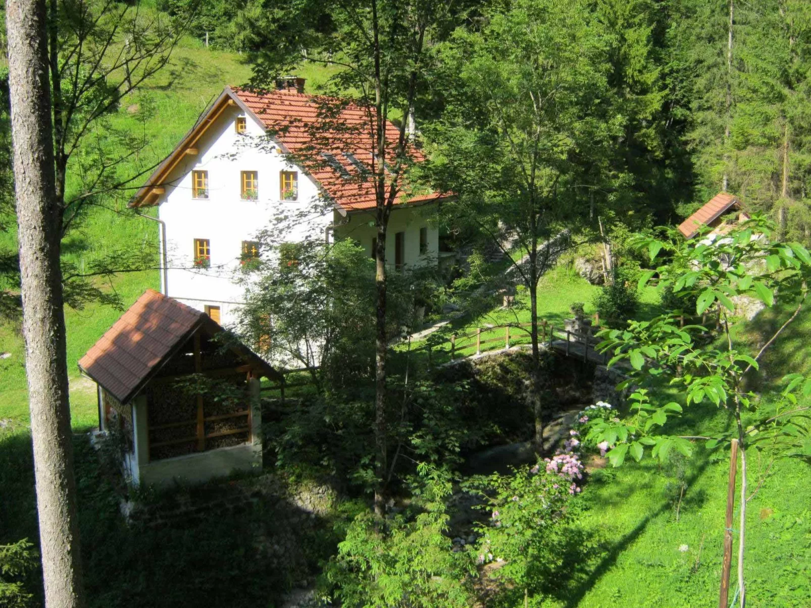 Geräumiges Ferienhaus inmitten der Natur