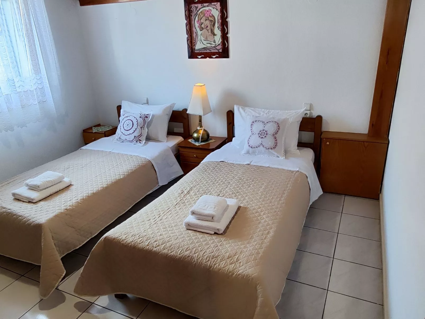 Theofanias Marmorhaus Meteora-Binnen