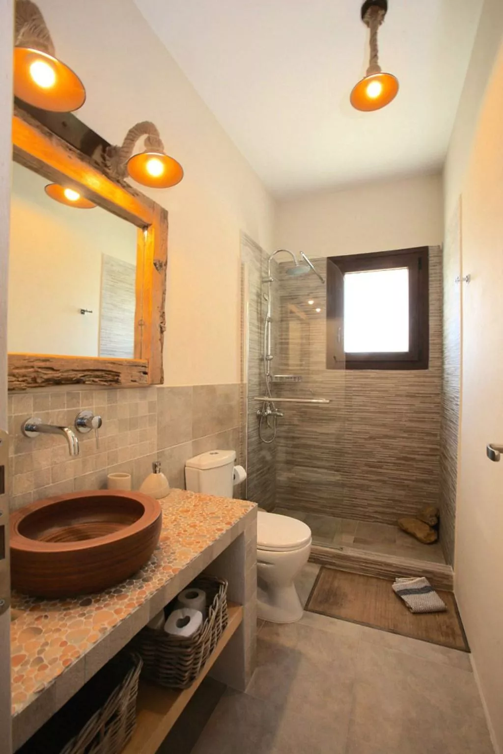 Ruhig gelegene Wohnung mit Meerblick an einem abgelegenen Strand-Binnen